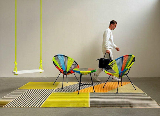 SET DUE POLTRONE E TAVOLINO